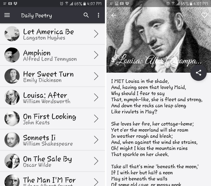 Daily Poetry App - Best Poetry Writing Apps to Learn Poetry Writing