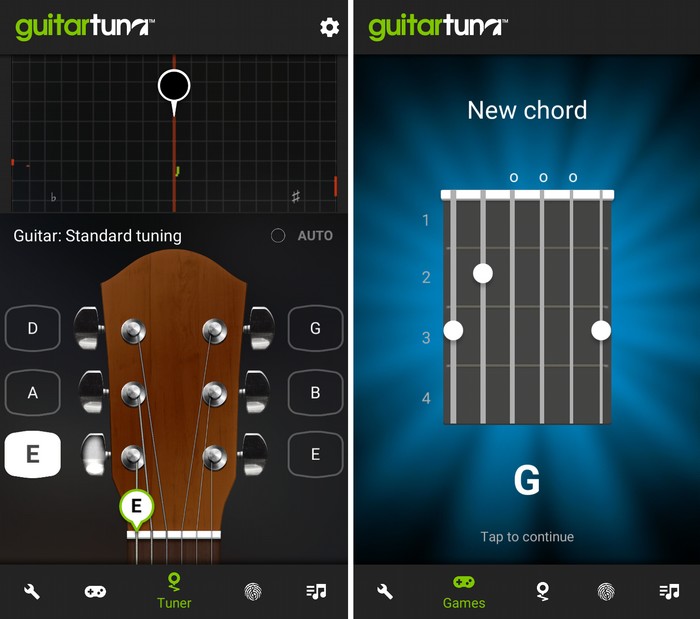 Guitar Tuna Free - Best Android App to Learn Bass Guitar for Free