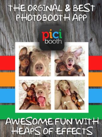 PiciBooth Photo Booth App for iPad - Best Photo Booth Apps for iPhone and iPad