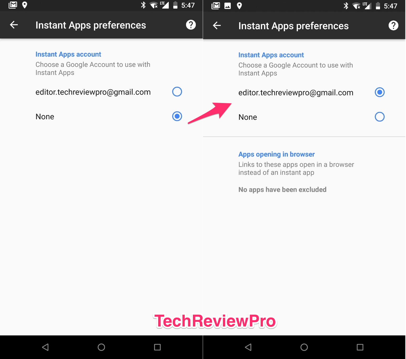 Instant Apps Preferences - How to Play Android Game without Downloading