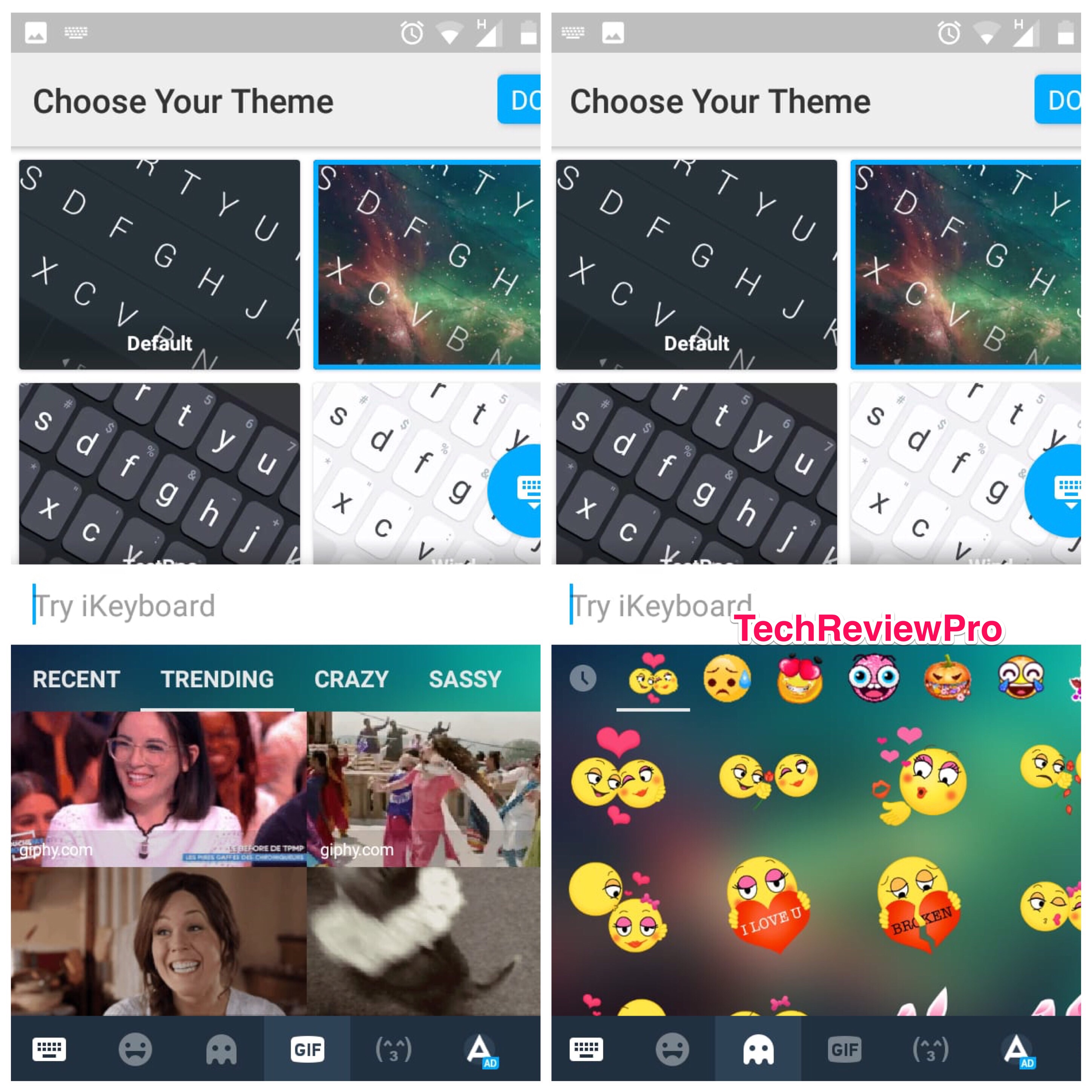 iKeyboard - best keyboard app with emoji - iPhone emoji maker app
