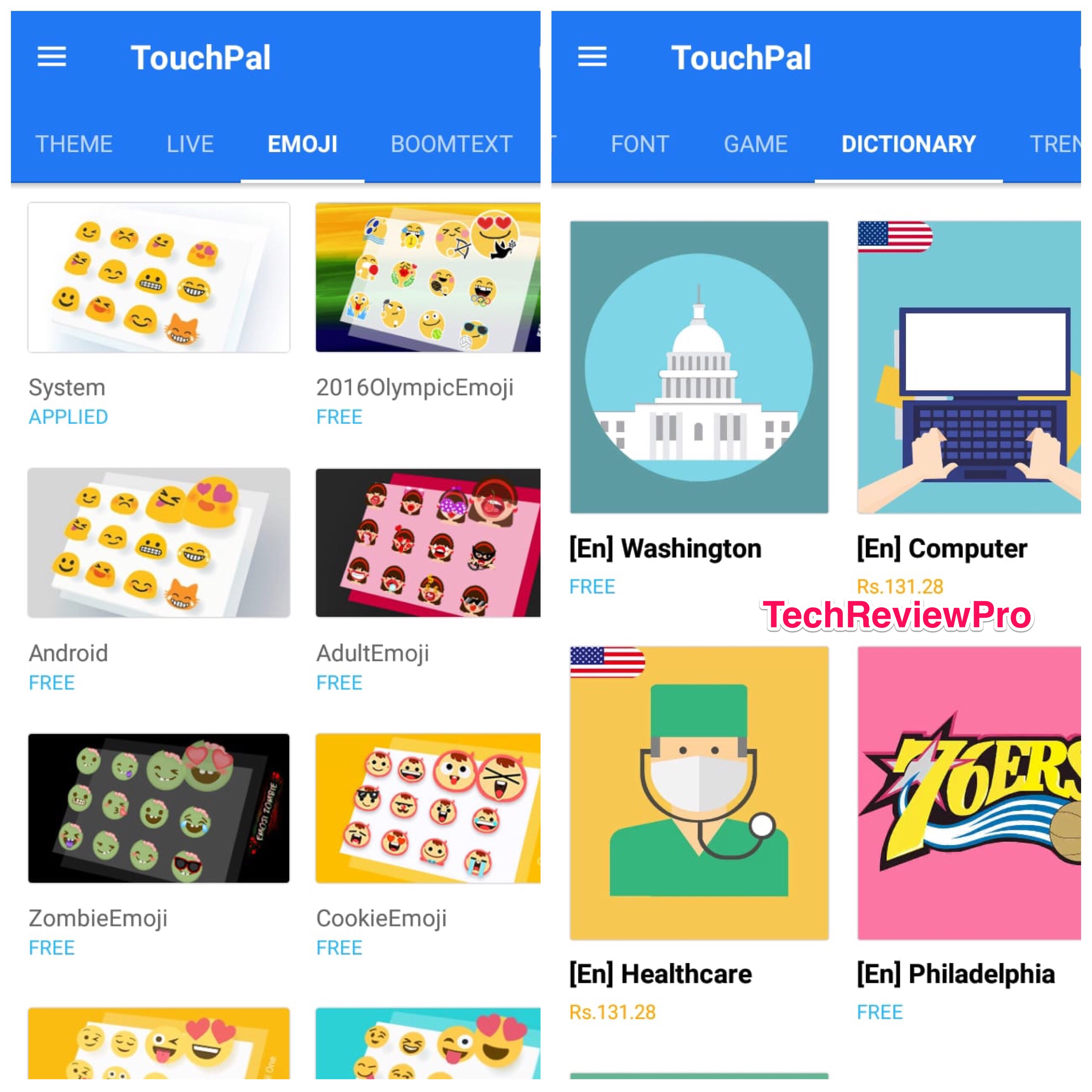 TouchPal - Best Keyboards with Emojis for Android - Best Emoji Keyboard App