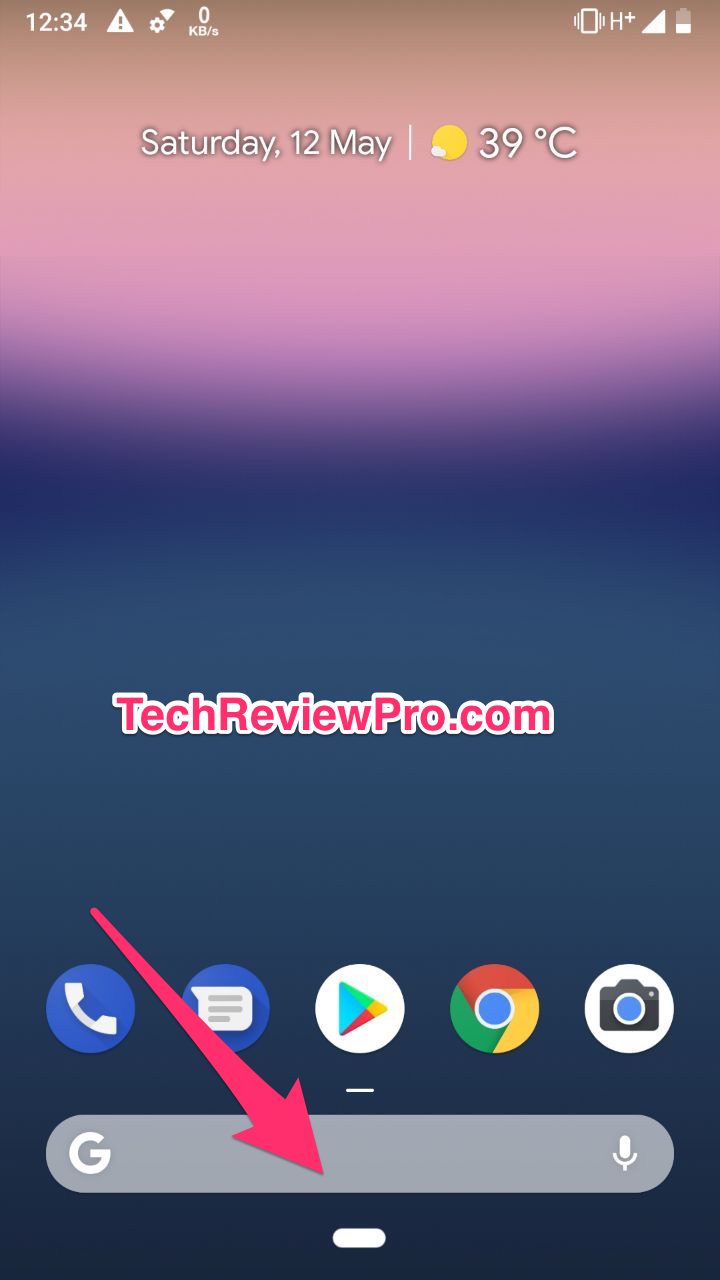 Android P Home Layout - New Android P Gestures and Android P Tips Tricks
