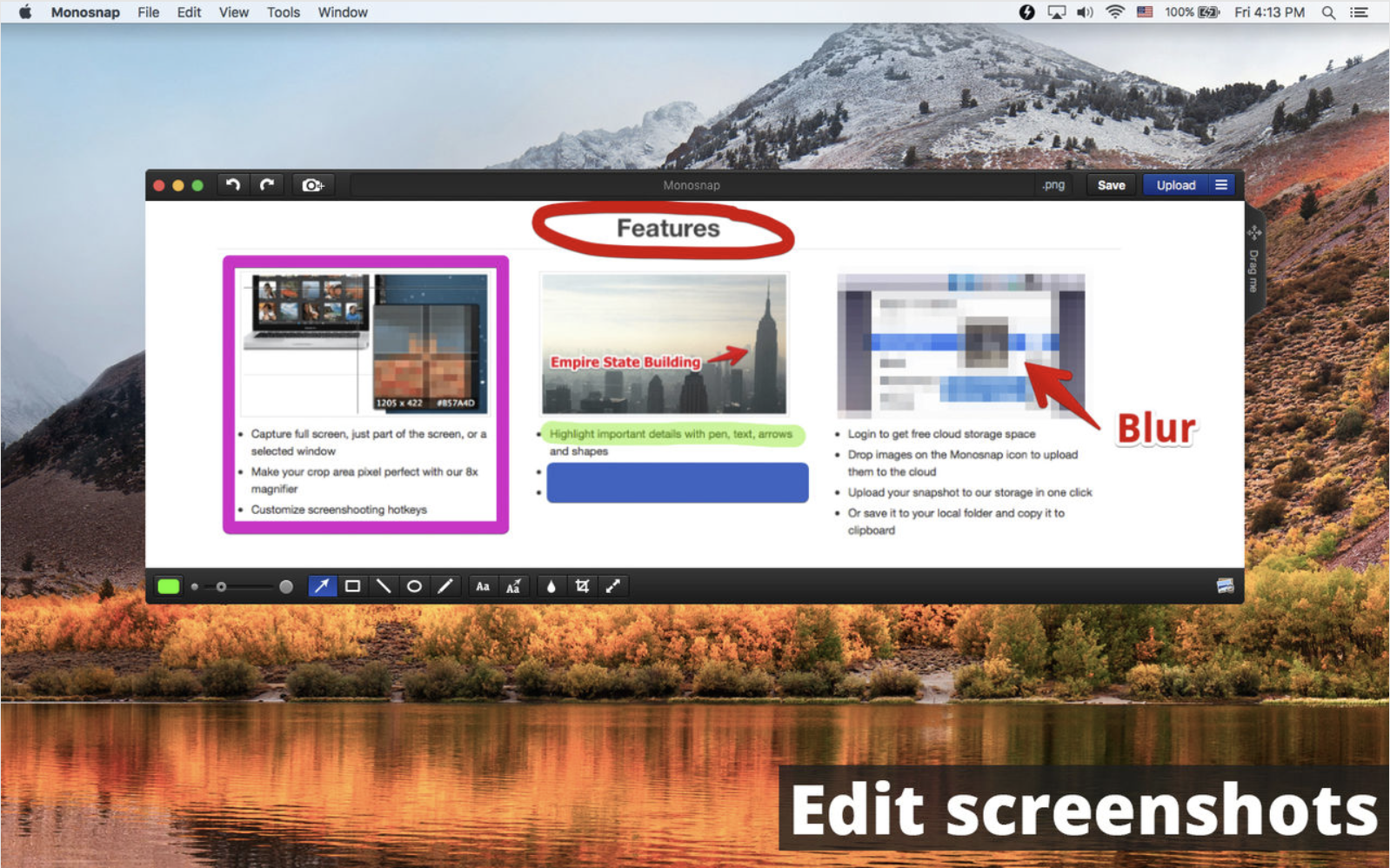 MonoSnap Free Screen Recorder for Mac - Best Mac Screen Recorder