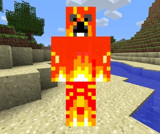 fire creeper - download skindex skin - Download Skindex Skins: Best Minecraft Skins to Download from Skindex