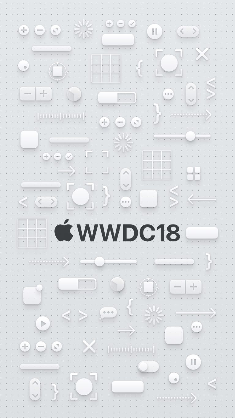 iPhone X WWDC Wallpaper - iOS 12 Wallpaper Free Download