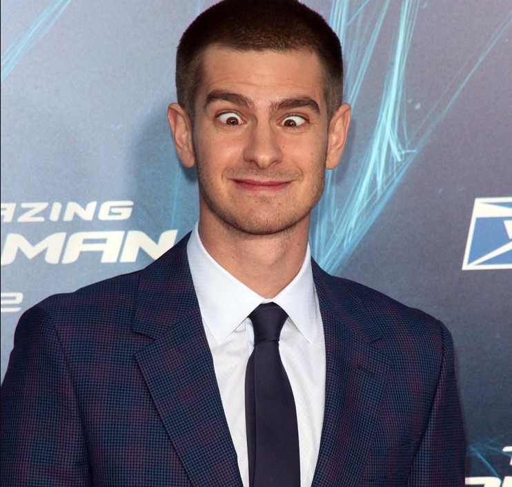 andrew garfield funny face