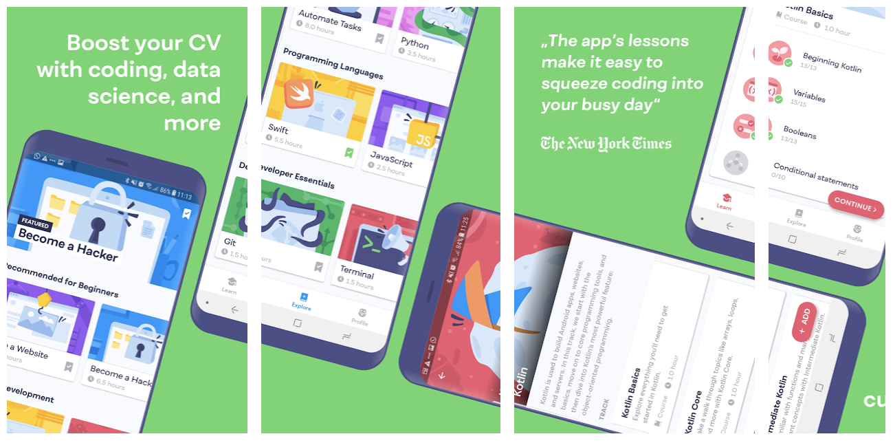 Mimo - Best App to Learn Coding - Cool New Android App