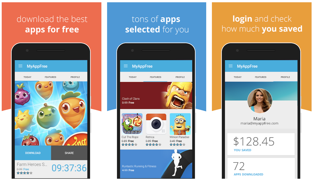 MyAppFree - Get Paid Apps for Free on Android