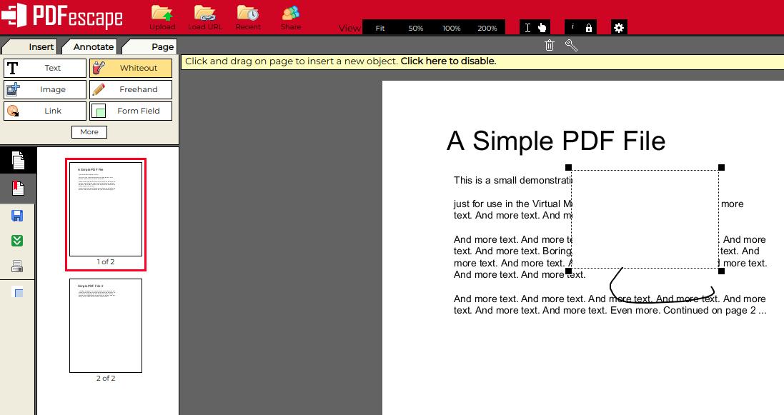 pdfescape pdf editor for Linux - Best Linux PDF Editors to Edit PDFs for Free