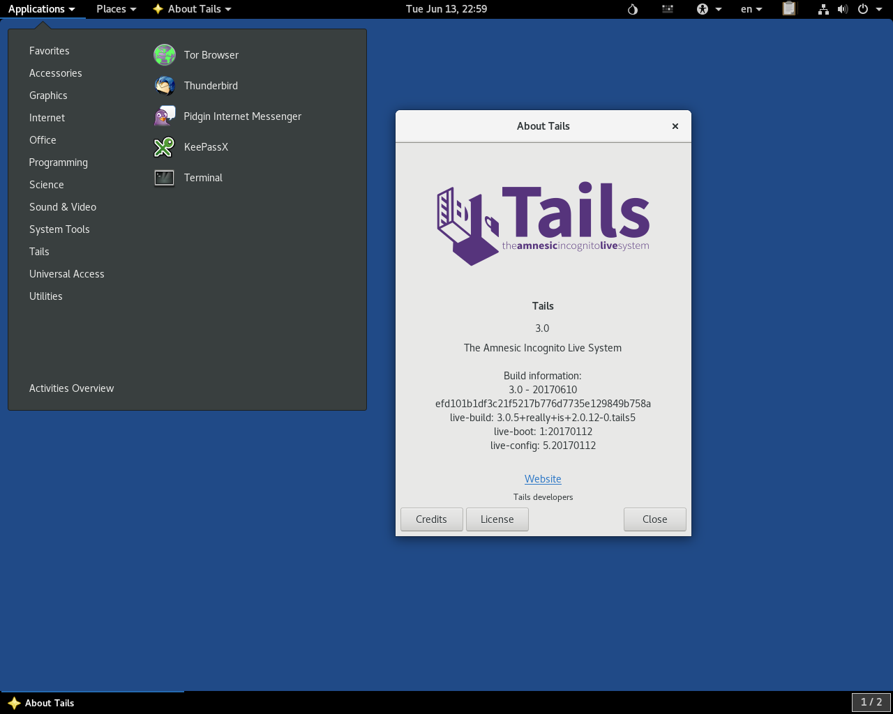 tails OS - Best Linux Distros for Privacy - Best Linux Distros for Beginners