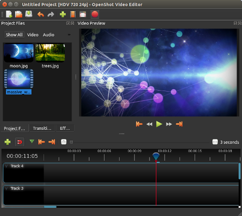 openshot - Best Linux Video Editing Software for Editing Videos on Linux