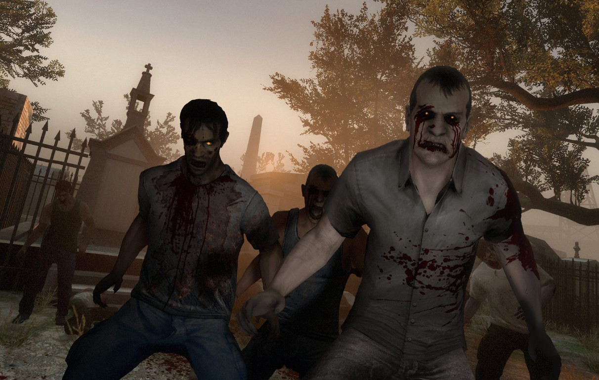 left 4 dead - Best Zombie Gun Games for Zombie Shooting Games Lovers