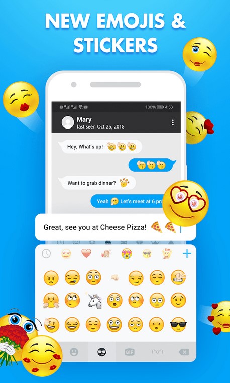 FunType Emoji Keyboard for WhatsApp - Best WhatsApp Emoticons