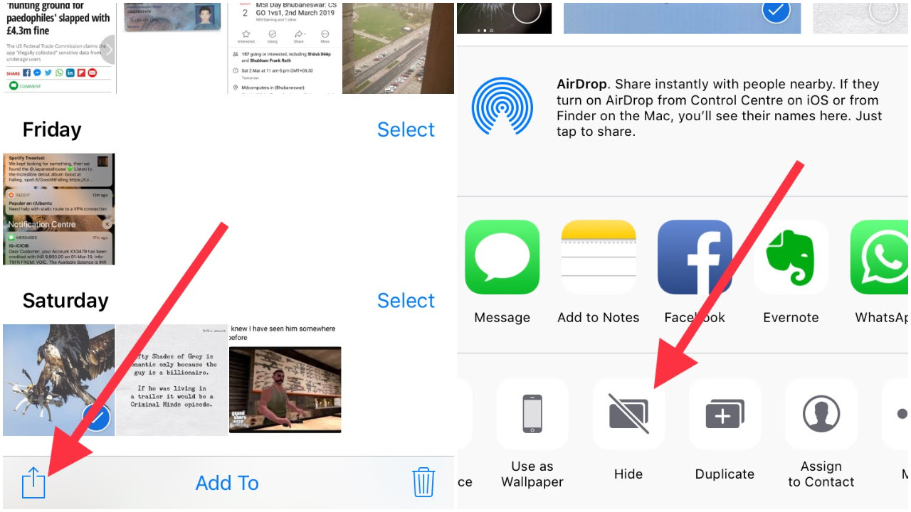 How to Hide Pictures on iPhone and iPad