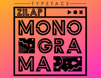 Zilap Monogram Fonts - Free Monogram Fonts That You Can Download 