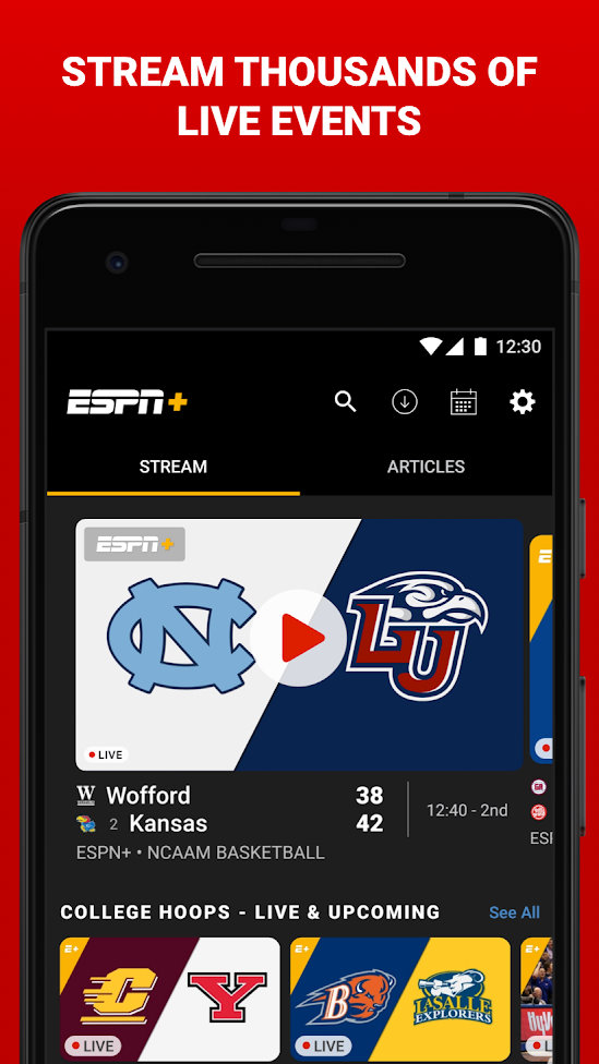 Free Football Streaming Apps to Watch Live Football Matches