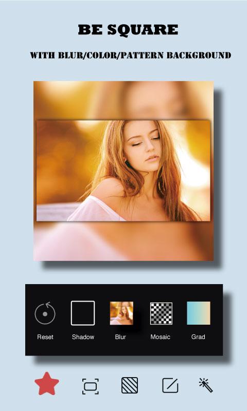 Square Fit Size - Collage Maker Photo Editor - Best Free No Crop Apps For Instagram