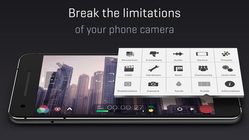Filmic Pro Camera App - Best Video Recording Apps For Android