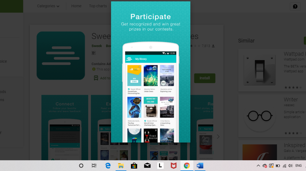Sweek - Best Apps and Websites Like Wattpad