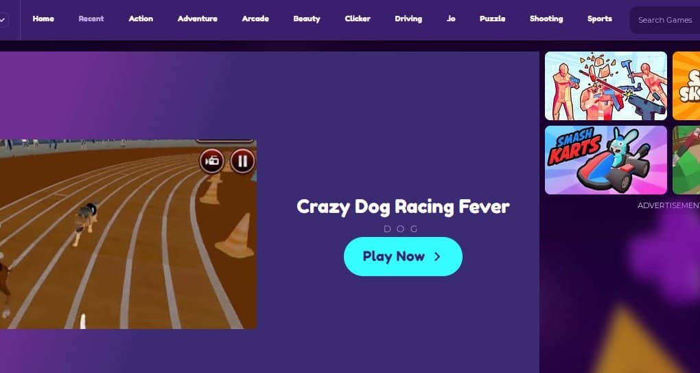 Crazy Dog Racing - Best Virtual Dog Games and Virtual Pet Games to Play