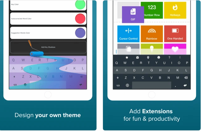 Fleksy Custom iPhone Keyboard App - Best Custom Keyboard Apps for iPhone to Customize iPhone Keyboard