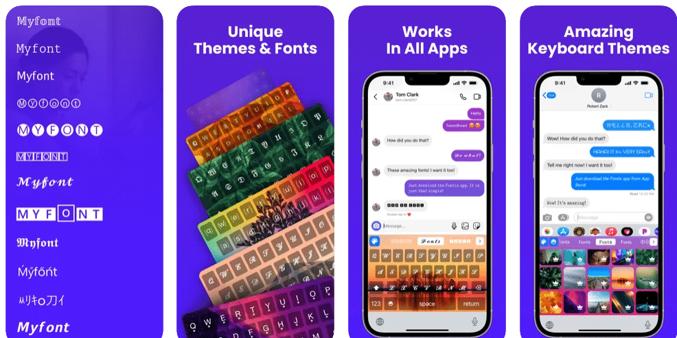 Fontix Custom iPhone Keyboard App - Best Custom Keyboard Apps for iPhone to Customize iPhone Keyboard