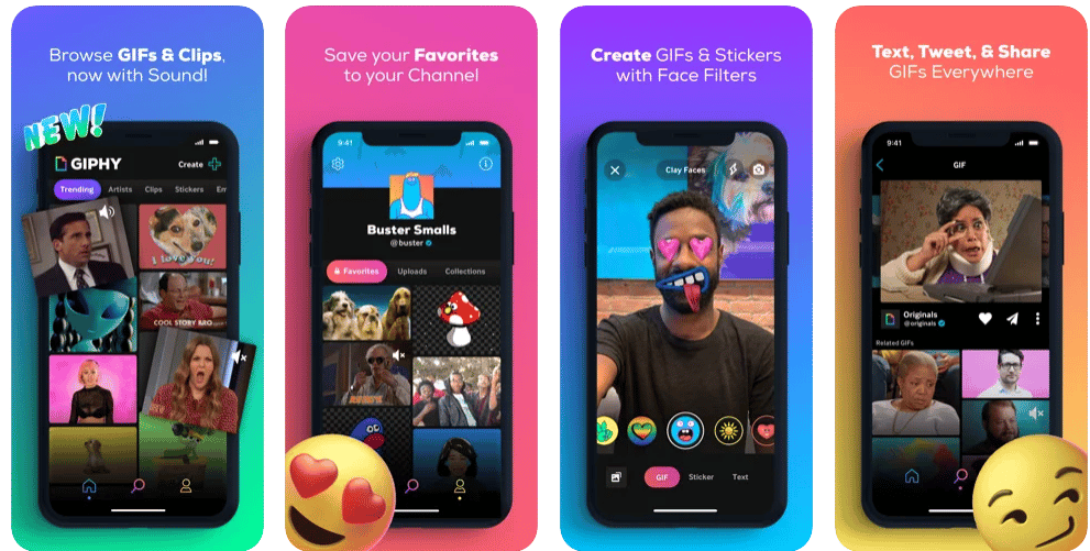 GIPHY iPhone GIF Search Keyboard App - Best Custom Keyboard Apps for iPhone to Customize iPhone Keyboard