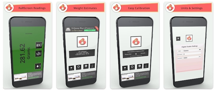 3 Grams Lightweight - Best Digital Scale Apps for Android Users
