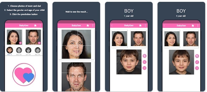 BabyGen Predict Future Baby Face - Best Future Baby Face Generator Apps to Predict Your Future Baby Face