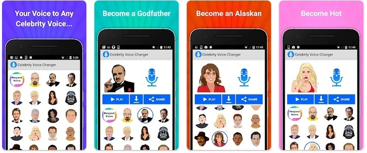 Celebrity Voice Changer Lite - Best Celebrity Voice Changer Apps to Create Your Own Celebrity Voice