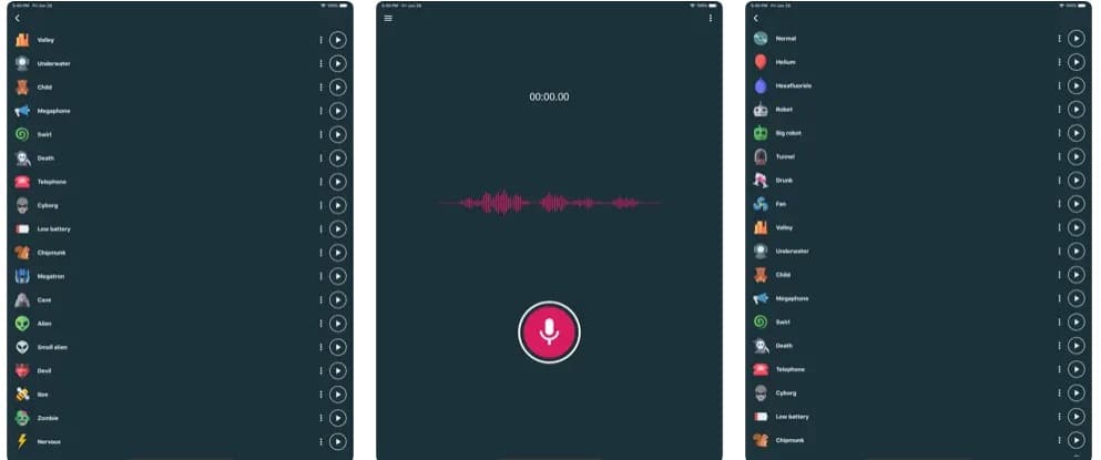 Voice Changer - Audio Effects - Best Celebrity Voice Changer App