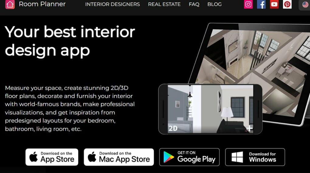 Room Planner 3D Virtual Design Software - Best Virtual Staging App for Real Estate Agents