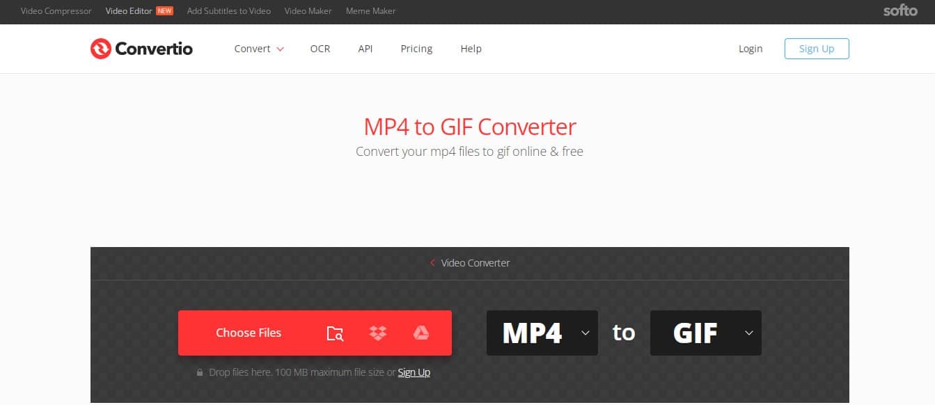Convertio MP4 to GIF Converter - Best Video to GIF Converters to Convert MP4 to GIF
