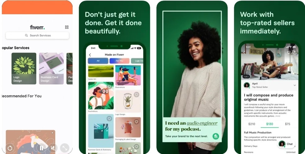 Fiverr Freelance App for Making Money - Best Money Making Apps to Make Money on Your Phone