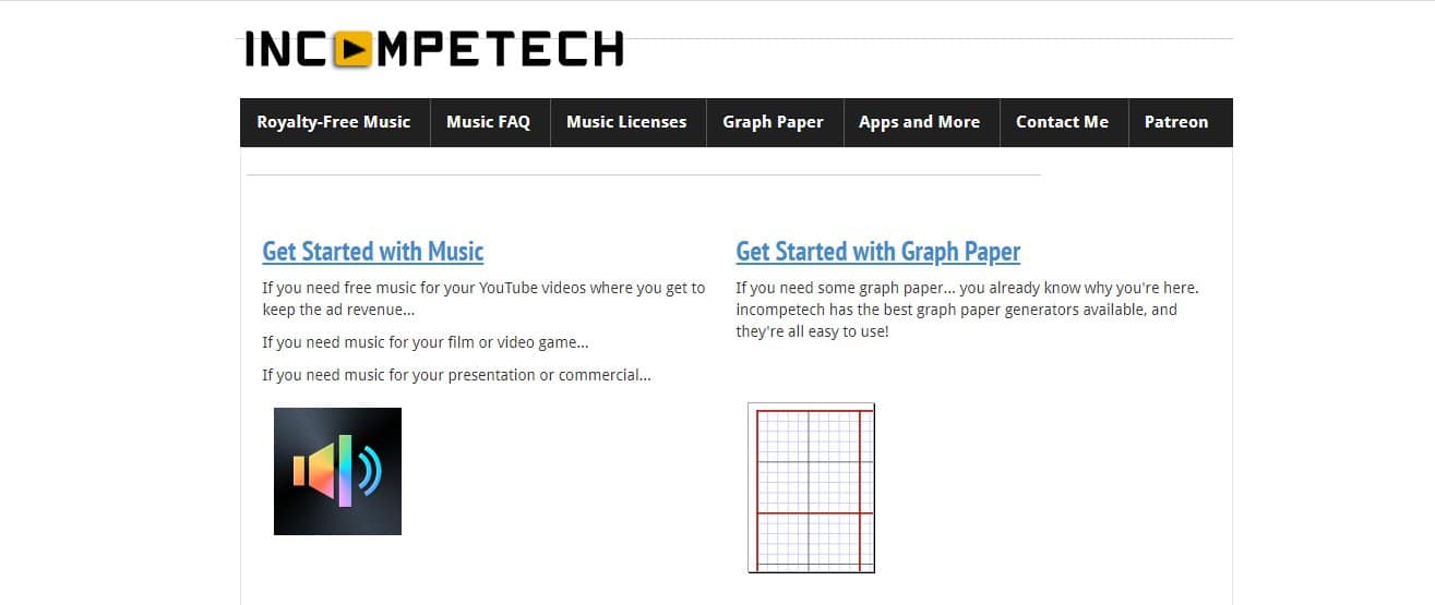 Incompetech Podcast Music Download Site - Best Podcast Music Sites to Get Music for Podcast
