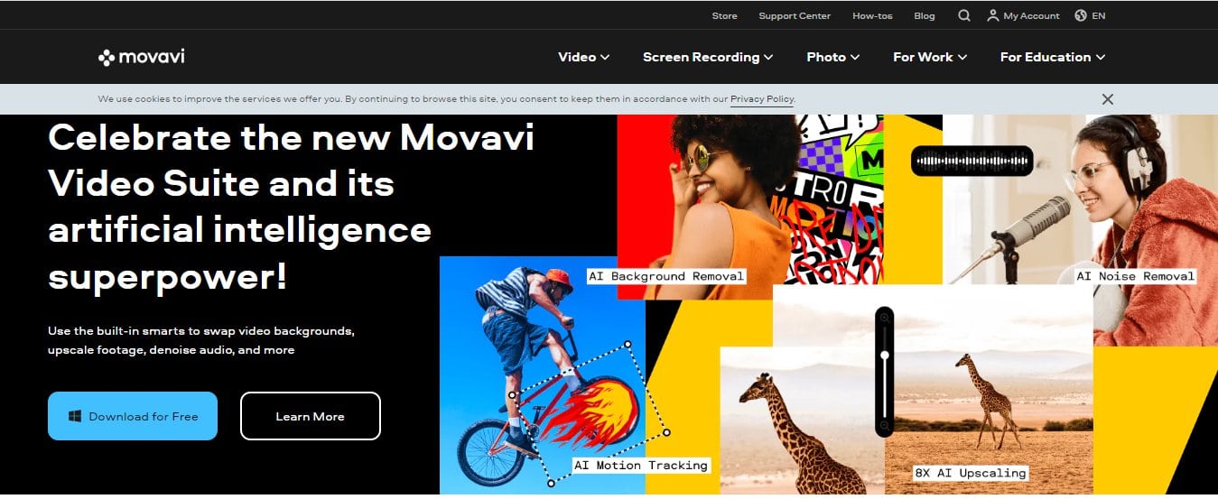 Movavi Cinematic Video Editor - Best Cinematic Video Editor Software to Make Cinematic Videos