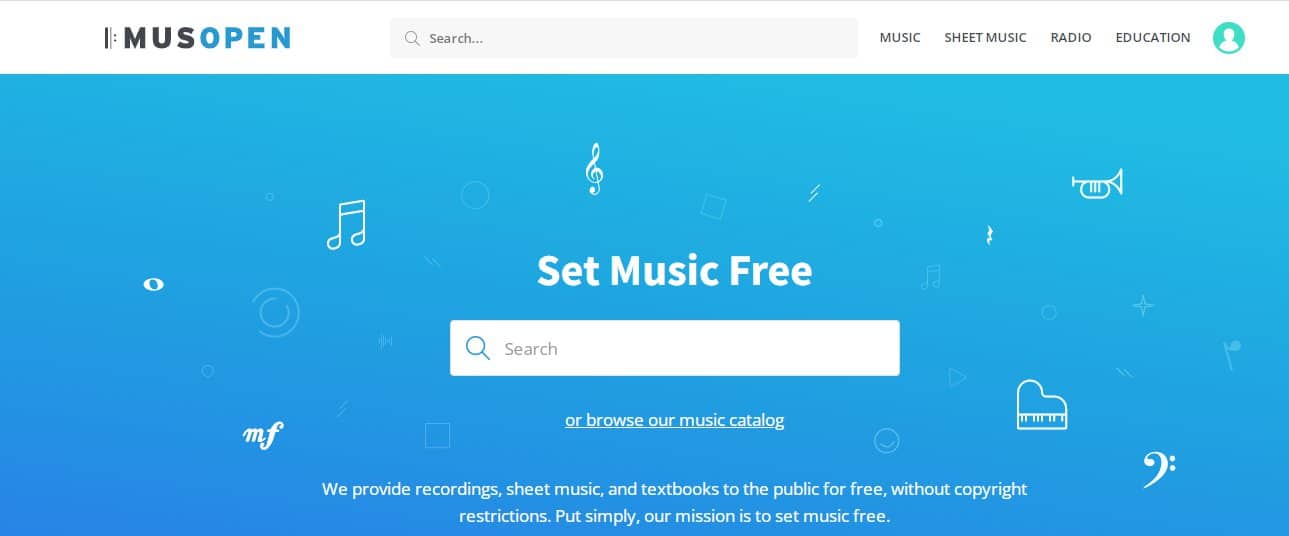 Musopen Podcast Music Download Site - Best Podcast Music Sites to Get Music for Podcast
