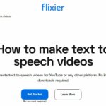 Flixier Text-to-Speech Video Maker - Best Text-to-Speech Ai Video Maker for YouTube Videos