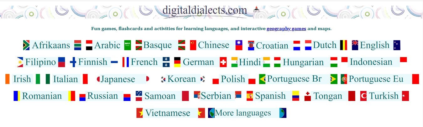 Digital Dialects - Best Online Language Learning Games