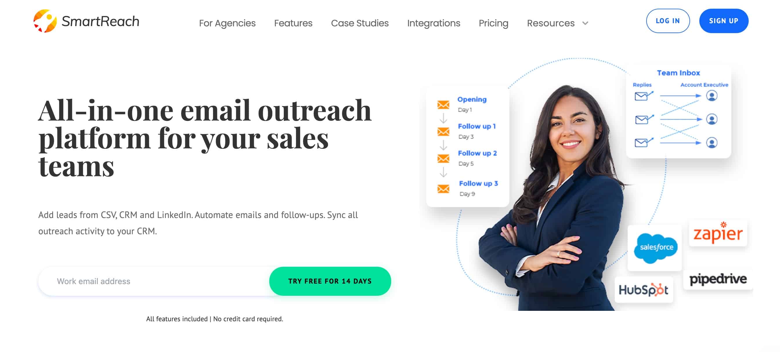 SmartReach Cold Email Software - Best Cold Email Outreach Software Tools for Cold Email Outreach Solutions