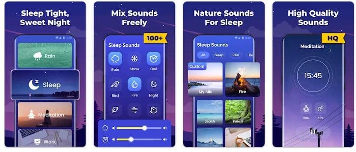 Sleep Sounds White Noise Relaxing App - Best White Noise Apps for Android and iPhone