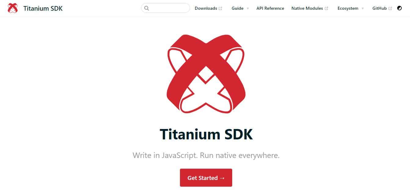 Titanium SDK - Best Free Game Programming Software to Develop Your Own Games