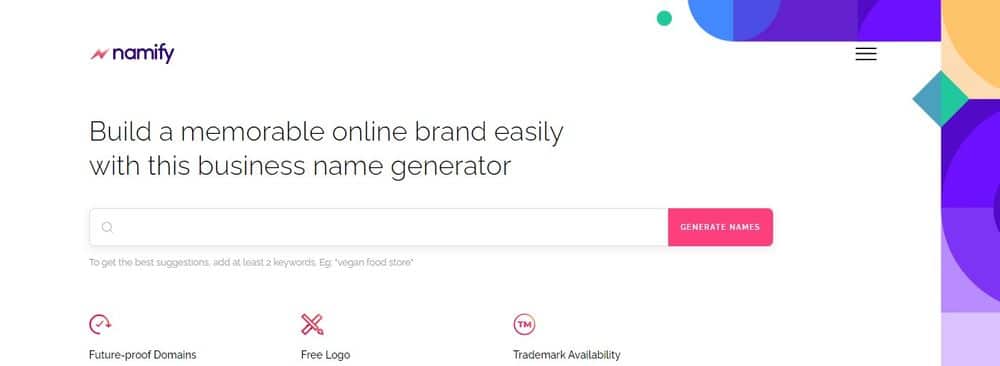 Namify - Best Podcast Name Generator for Business Name Ideas